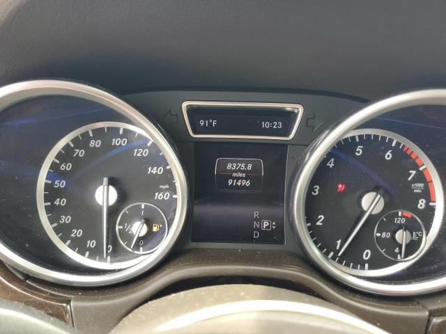 4JGDA5HB2EA436024 - 2014 MERCEDES-BENZ ML 350 4MATIC BURGUNDY photo 9