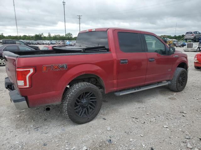 1FTEW1EP9FFB57998 - 2015 FORD F150 SUPERCREW MAROON photo 3