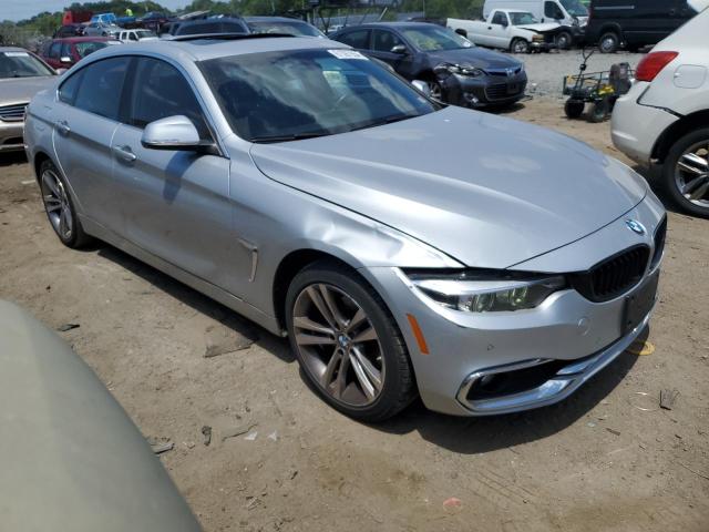 WBA4J3C59JBG90800 - 2018 BMW 430XI GRAN COUPE SILVER photo 4