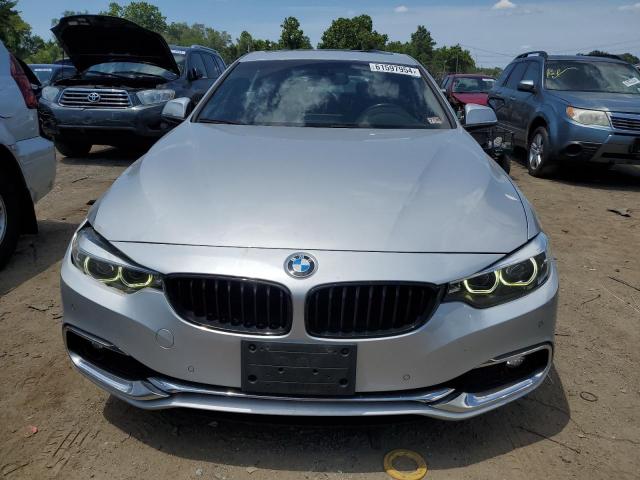 WBA4J3C59JBG90800 - 2018 BMW 430XI GRAN COUPE SILVER photo 5