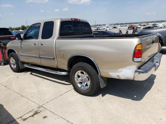 5TBRN34123S364394 - 2003 TOYOTA TUNDRA ACCESS CAB SR5 GOLD photo 2