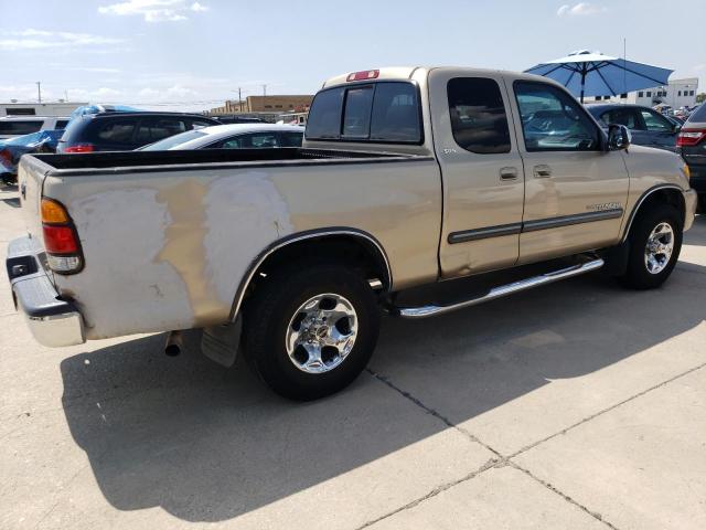 5TBRN34123S364394 - 2003 TOYOTA TUNDRA ACCESS CAB SR5 GOLD photo 3