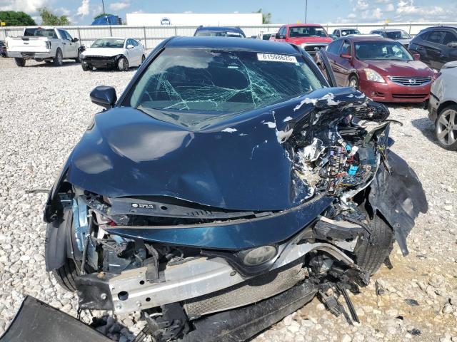 4T1B11HK0JU596573 - 2018 TOYOTA CAMRY L BLACK photo 5