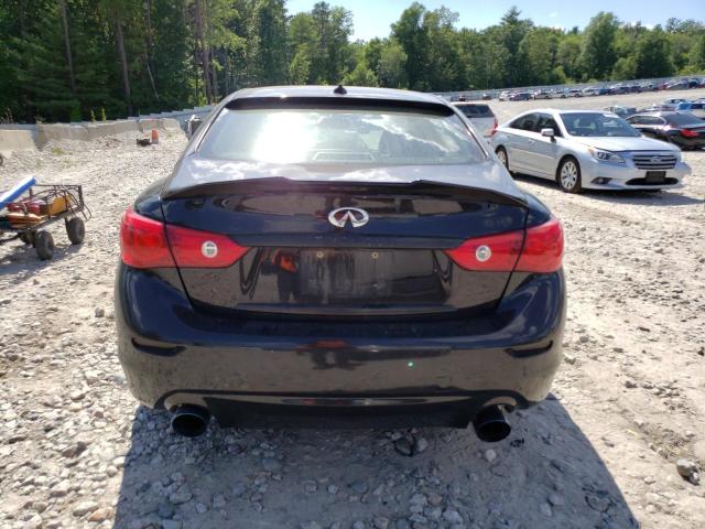 JN1BV7AR3FM418346 - 2015 INFINITI Q50 BASE BLACK photo 6