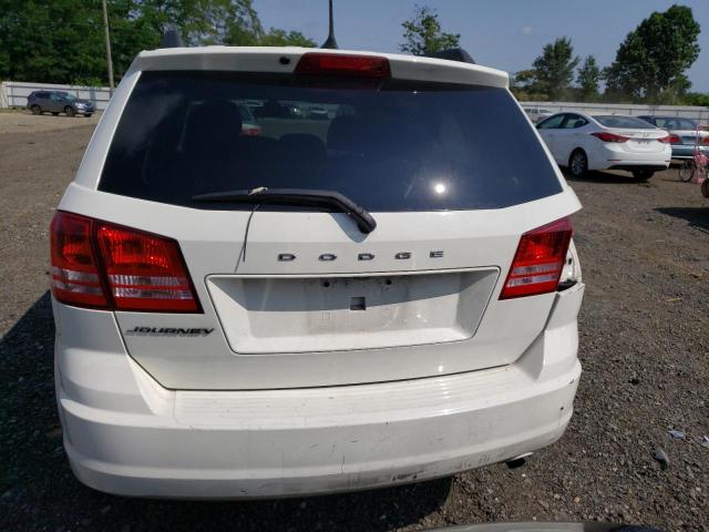 3C4PDCAB9JT498272 - 2018 DODGE JOURNEY SE WHITE photo 6