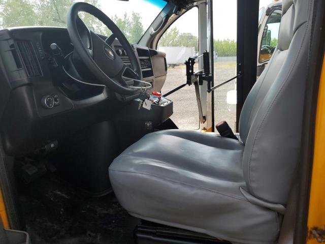 1GB3G2BG3C1180267 - 2012 CHEVROLET EXPRESS G3 YELLOW photo 5