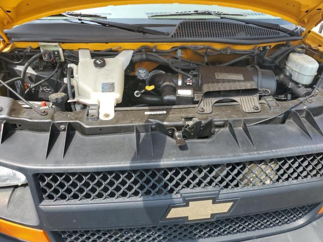 1GB3G2BG3C1180267 - 2012 CHEVROLET EXPRESS G3 YELLOW photo 7