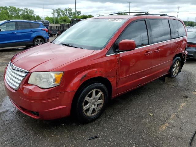 2A8HR54P08R835846 - 2008 CHRYSLER TOWN & COU TOURING Qırmızı foto 1