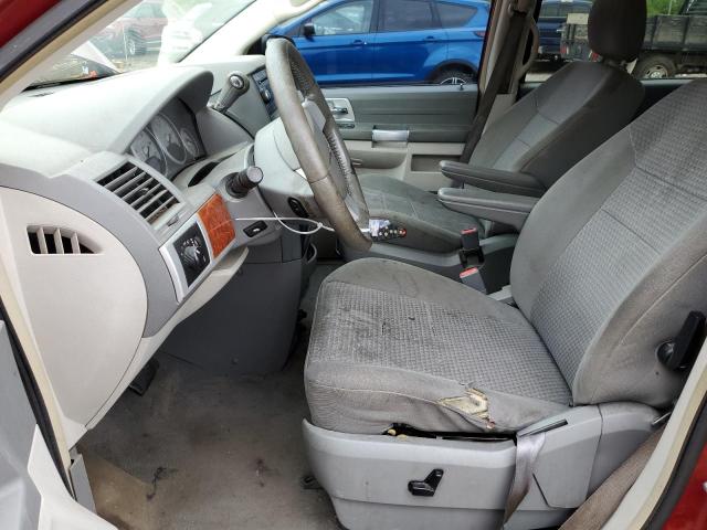 2A8HR54P08R835846 - 2008 CHRYSLER TOWN & COU TOURING Qırmızı foto 7