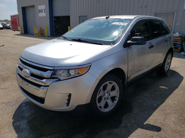 2FMDK3G91DBA82502 - 2013 FORD EDGE SE SILVER photo 1