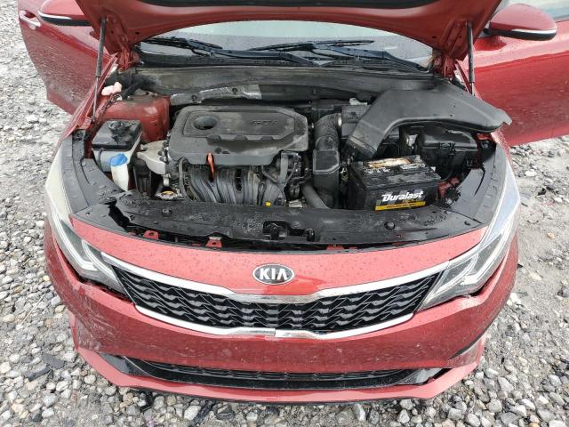 5XXGT4L31KG280810 - 2019 KIA OPTIMA LX ბურგუნდია ფოტო 11
