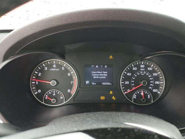 5XXGT4L31KG280810 - 2019 KIA OPTIMA LX ბურგუნდია ფოტო 9