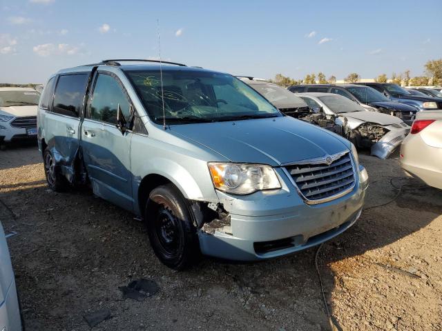 2A4RR4DE1AR346876 - 2010 CHRYSLER TOWN & COU TURQUOISE photo 1