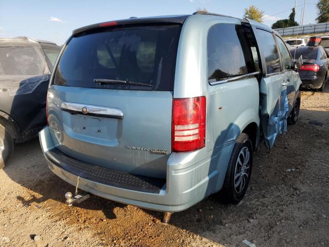 2A4RR4DE1AR346876 - 2010 CHRYSLER TOWN & COU TURQUOISE photo 4