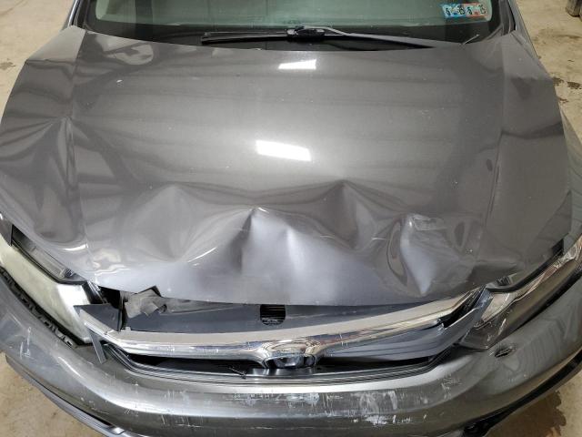 2HGFB2F98CH592741 - 2012 HONDA CIVIC EXL 灰色 照片 11