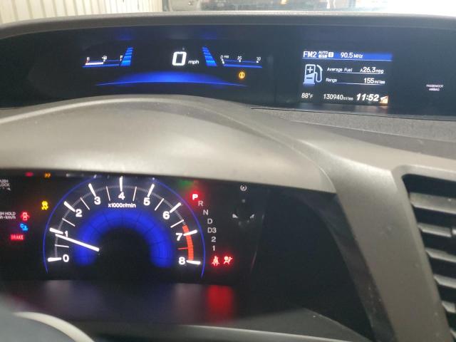 2HGFB2F98CH592741 - 2012 HONDA CIVIC EXL 灰色 照片 9