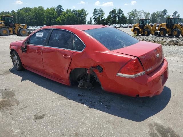 2G1WF5E32D1257821 - 2013 CHEVROLET IMPALA LS RED photo 2