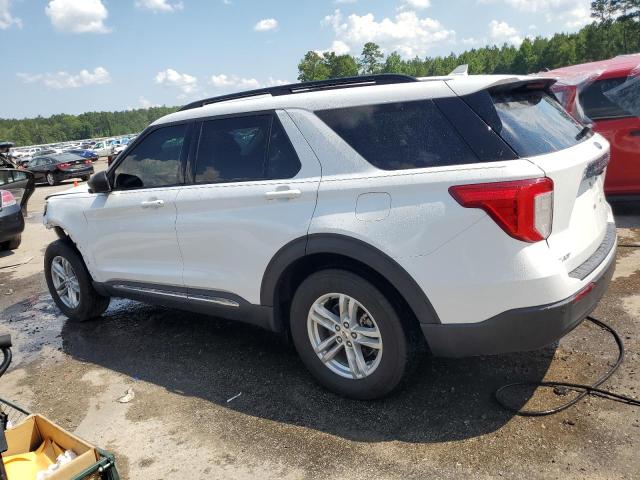 1FMSK8DH2LGC33340 - 2020 FORD EXPLORER XLT WHITE photo 2