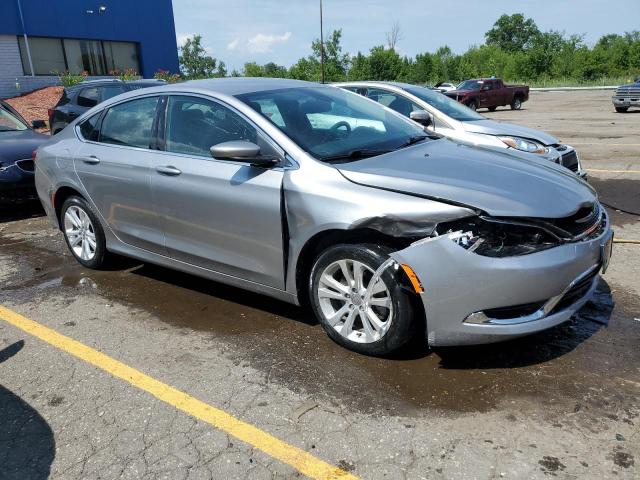 1C3CCCAB9FN721715 - 2015 CHRYSLER 200 LIMITED SILVER photo 4