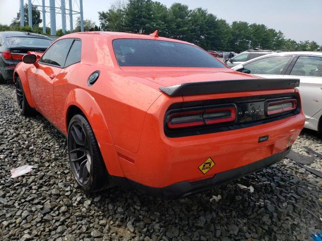 2C3CDZFJ2MH539229 - 2021 DODGE CHALLENGER R/T SCAT PACK ORANGE photo 2