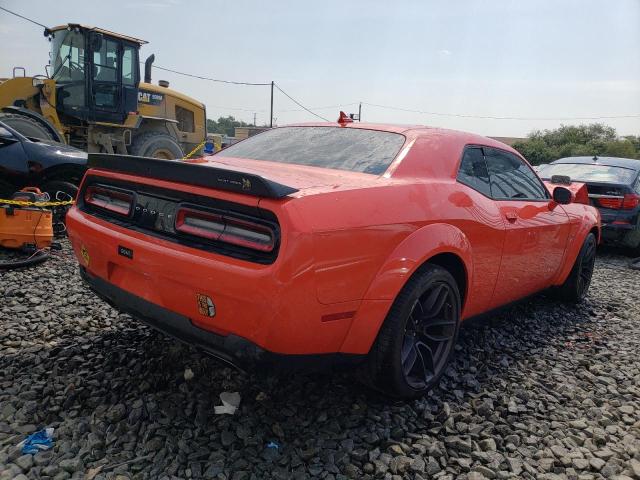 2C3CDZFJ2MH539229 - 2021 DODGE CHALLENGER R/T SCAT PACK ORANGE photo 3