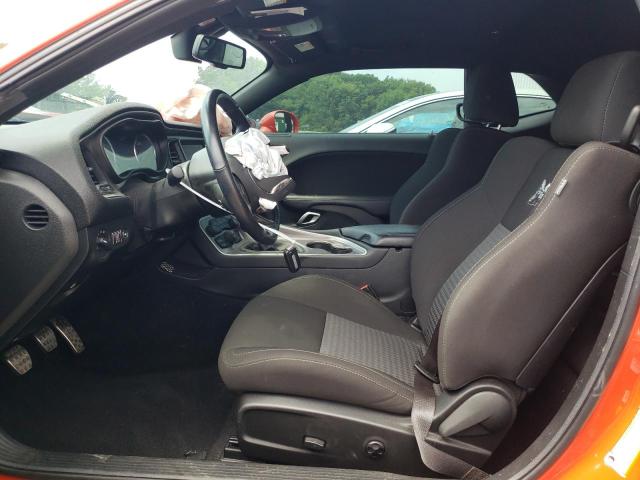 2C3CDZFJ2MH539229 - 2021 DODGE CHALLENGER R/T SCAT PACK ORANGE photo 7