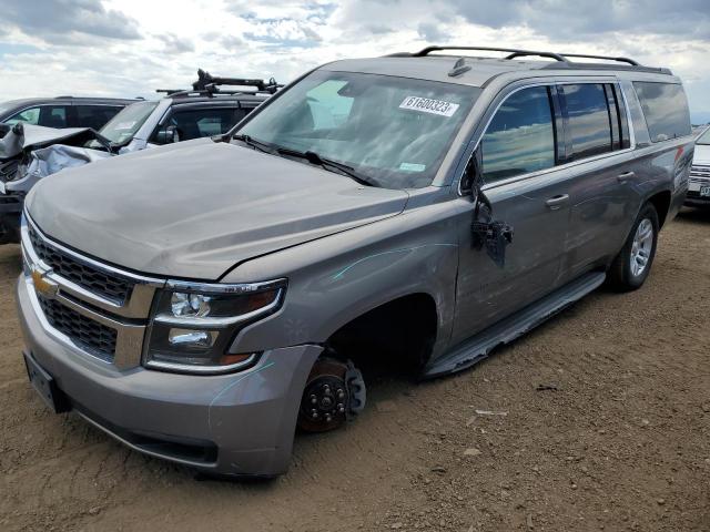 1GNSKHKC2JR240342 - 2018 CHEVROLET SUBURBAN K1500 LT TAN photo 1