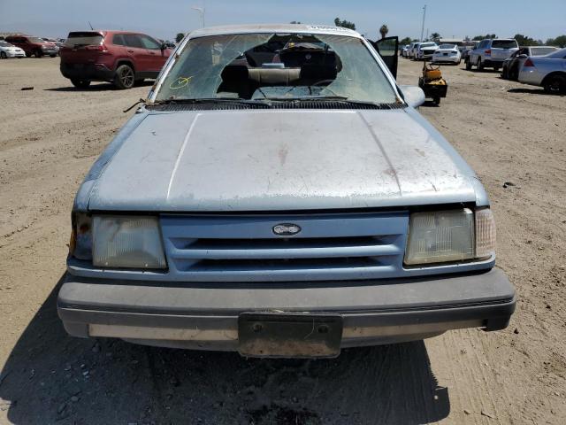 1FABP22X5GK154430 - 1986 FORD TEMPO GL BLUE photo 5