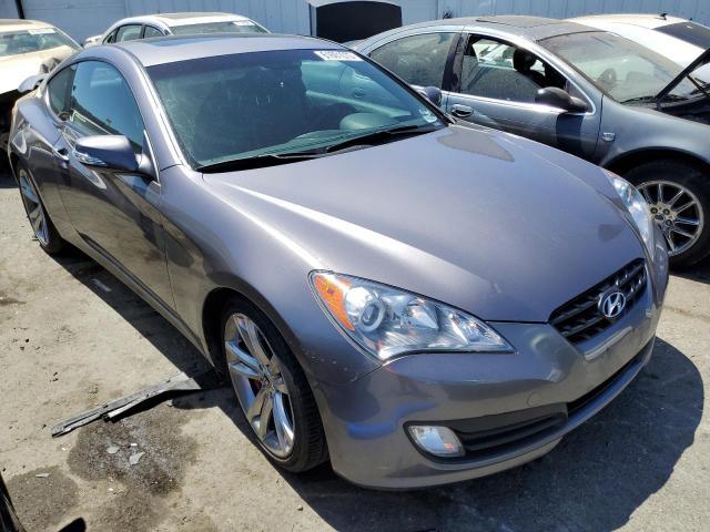 KMHHU6KH1BU055013 - 2011 HYUNDAI GENESIS CO 3.8L CHARCOAL photo 4