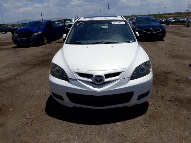 JM1BK343871609835 - 2007 MAZDA 3 HATCHBACK WHITE photo 5