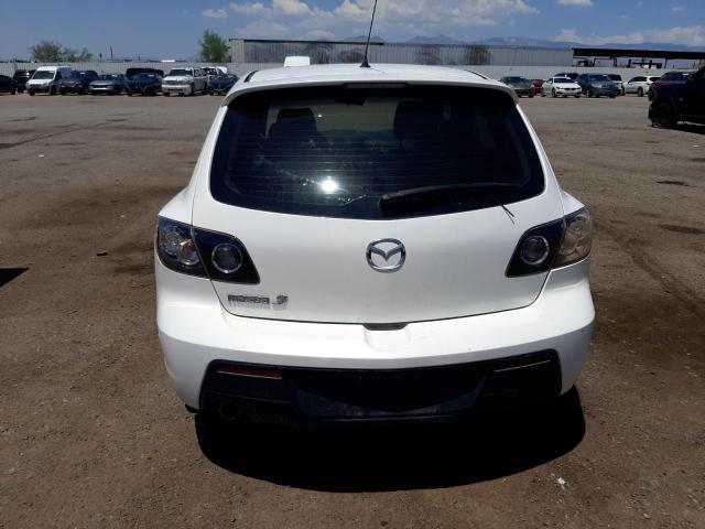 JM1BK343871609835 - 2007 MAZDA 3 HATCHBACK WHITE photo 6