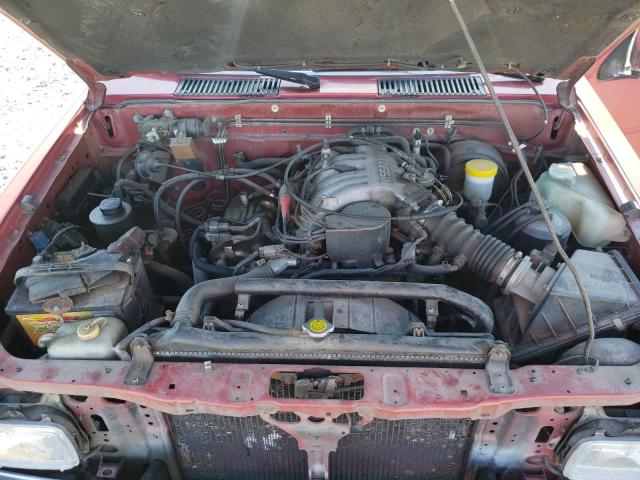 1N6HD16S3PC321722 - 1993 NISSAN TRUCK KING CAB SE BURGUNDY photo 11