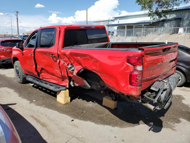 3GCPYCEFXKG267151 - 2019 CHEVROLET SILVERADO K1500 TRAIL BOSS CUSTOM RED photo 2