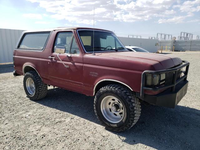 1FMEU15N7KLB24414 - 1989 FORD BRONCO U100 RED photo 4