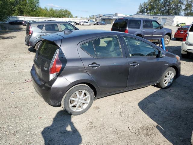 JTDKDTB38F1106012 - 2015 TOYOTA PRIUS C GRAY photo 3