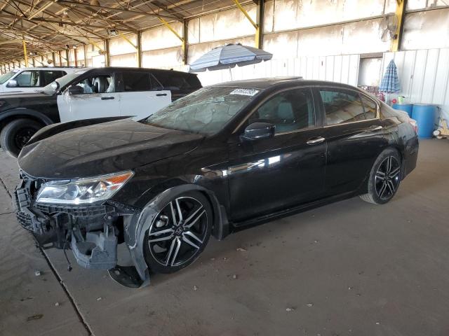 1HGCR2F10HA104736 - 2017 HONDA ACCORD SPORT SPECIAL EDITION BLACK photo 1