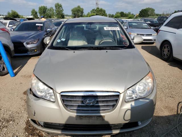 KMHDU46D28U570945 - 2008 HYUNDAI ELANTRA GLS BEIGE photo 5