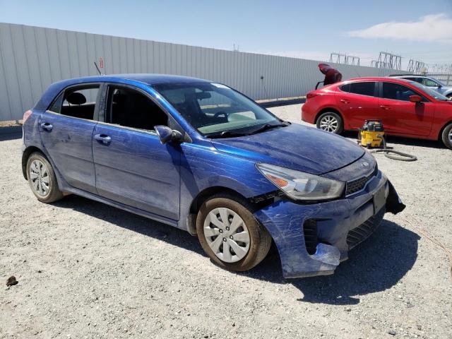 3KPA25AD2LE276947 - 2020 KIA RIO LX BLUE photo 4