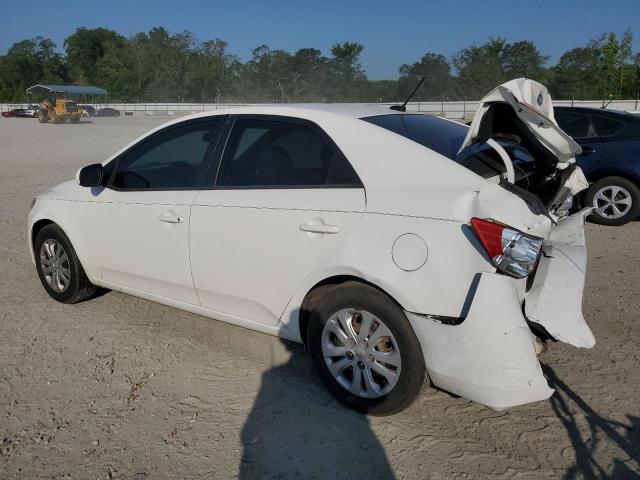 KNAFT4A24D5708394 - 2013 KIA FORTE LX WHITE photo 2