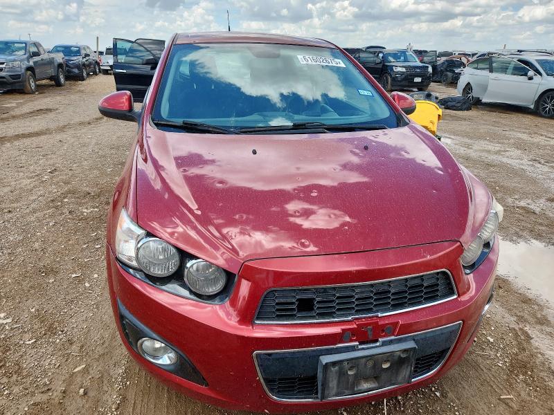 1G1JC6SH3D4191695 - 2013 CHEVROLET SONIC LT წითელი ფოტო 5