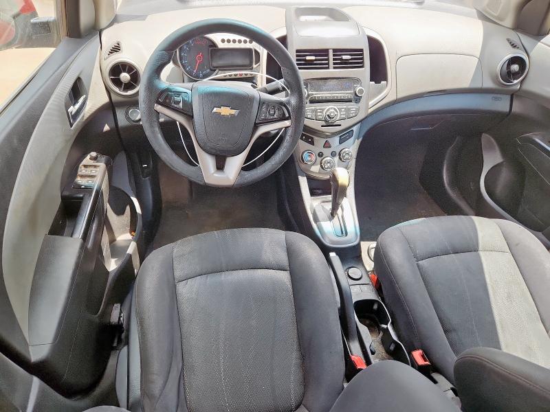 1G1JC6SH3D4191695 - 2013 CHEVROLET SONIC LT წითელი ფოტო 8