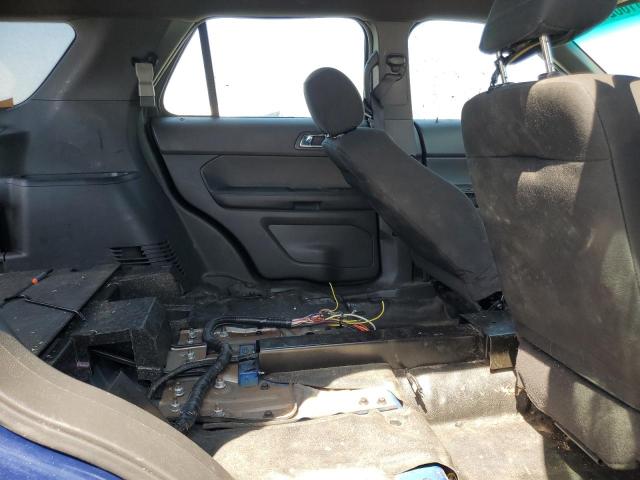 1FM5K8AR0EGC27226 - 2014 FORD EXPLORER POLICE INTERCEPTOR BLUE photo 11