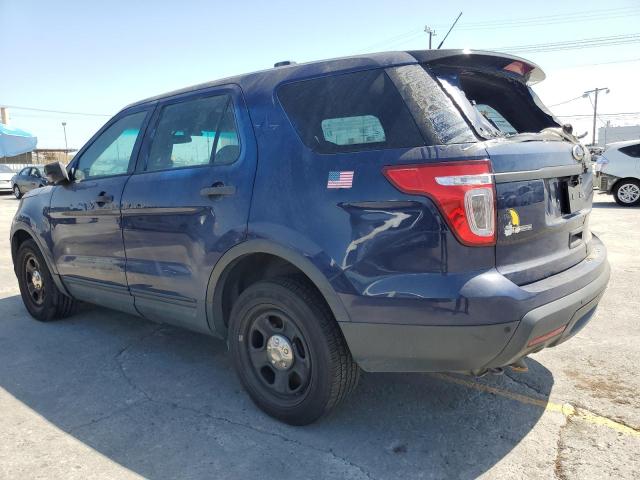 1FM5K8AR0EGC27226 - 2014 FORD EXPLORER POLICE INTERCEPTOR BLUE photo 2