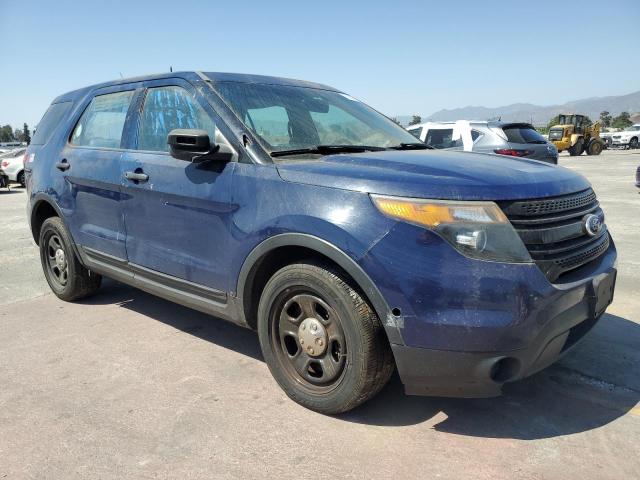 1FM5K8AR0EGC27226 - 2014 FORD EXPLORER POLICE INTERCEPTOR BLUE photo 4