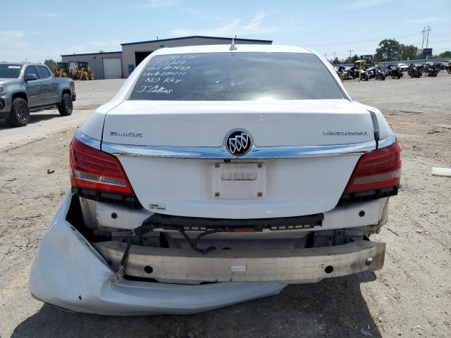 1G4GB5G39EF285111 - 2014 BUICK LACROSSE WHITE photo 6