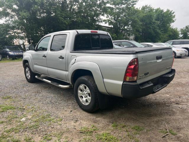 5TELU42N38Z548930 - 2008 TOYOTA TACOMA DOUBLE CAB SILVER photo 3