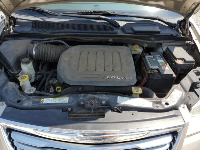 2C4RC1CG6DR512063 - 2013 CHRYSLER TOWN & COU TOURING L GOLD photo 12