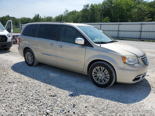 2C4RC1CG6DR512063 - 2013 CHRYSLER TOWN & COU TOURING L GOLD photo 4