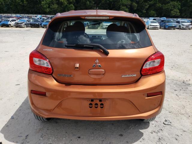 ML32A3HJ6JH012079 - 2018 MITSUBISHI MIRAGE ES ORANGE photo 6