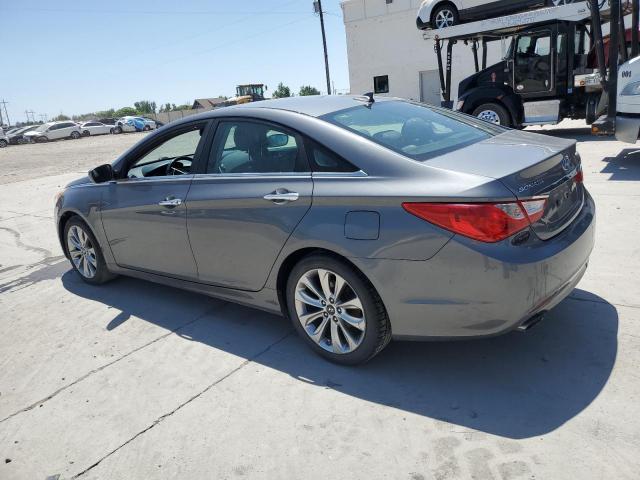 5NPEC4AB2DH529625 - 2013 HYUNDAI SONATA SE GRAY photo 2